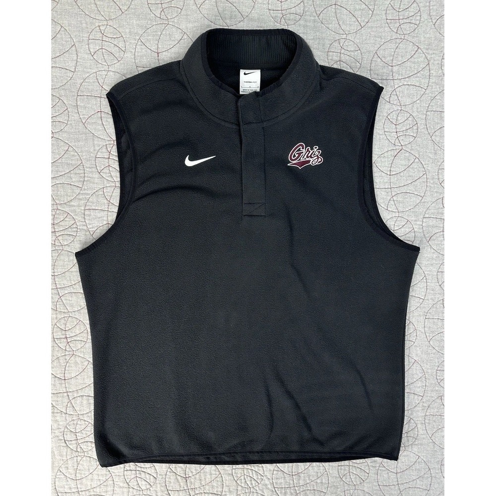 Nike Therma Fit Zip Vest / Montana Grizzlies / Men's Large